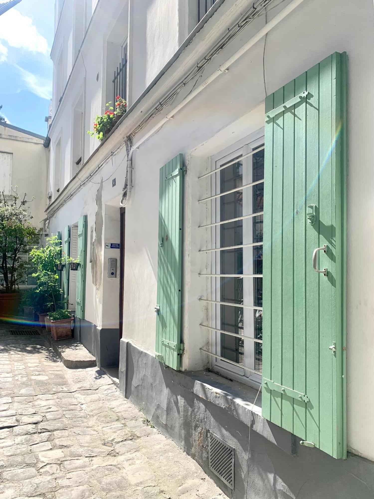 Charmant 2 Pieces Paris Montmartre Extérieur photo